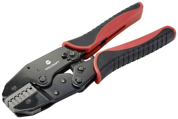 Produktbild: TOOLCRAFT TO-7703463 Crimpzangen-Set 83teilig Aderendh&uuml;lsen 0.5 bis 35mm&sup2; Inkl. Aderendh&uuml;lsensortiment im Koffer, Inkl