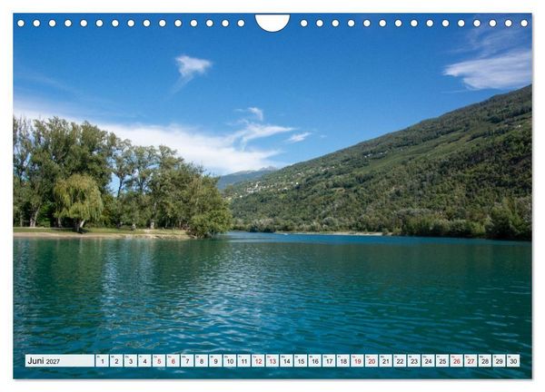 Produktbild: Sion im Wallis - zwischen Reben und Bergen (Wandkalender 2027 DIN A4 quer), CALVENDO Monatskalender