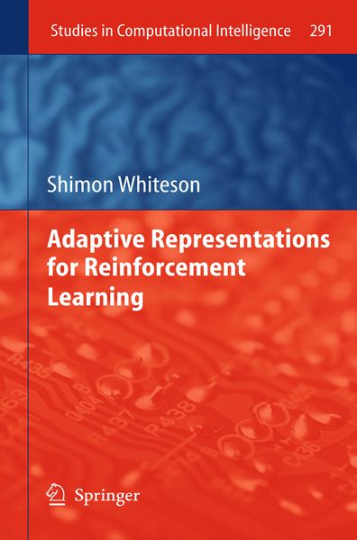 Produktbild: Adaptive Representations for Reinforcement Learning