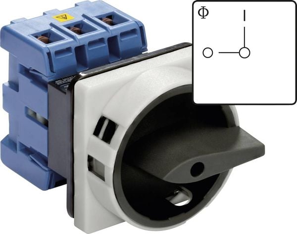 Kraus & Naimer KG20B.T103/01.E Lasttrennschalter absperrbar 25 A 1 x 90 ° Schwarz 1 St.