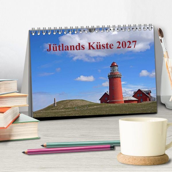 Produktbild: J&uuml;tlands K&uuml;ste 2027 (Tischkalender 2027 DIN A5 quer), CALVENDO Monatskalender