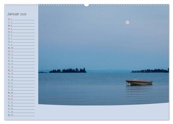 Produktbild: Gardasee - Manerba del Garda (Wandkalender 2026 DIN A2 quer), CALVENDO Monatskalender