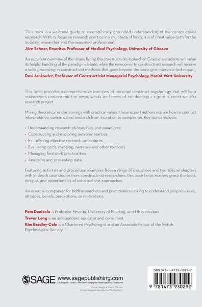 Produktbild: Constructivist Approaches and Research Methods