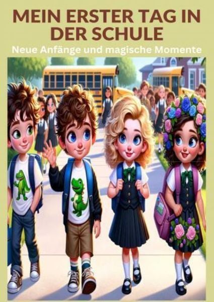 Mein erster Tag in der Schule( Ideales Geschenk zur Einschulung), Taschenbuch von Tizi Lausmann, Bookmundo, 9789403741390