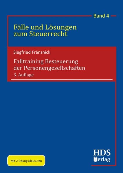 Produktbild: Falltraining Besteuerung der Personengesellschaften