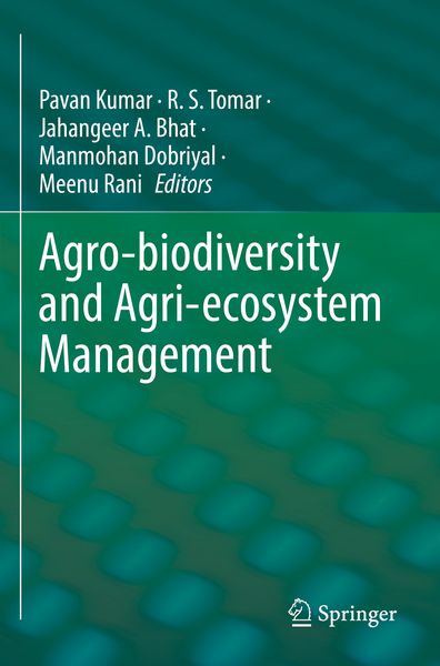 Produktbild: Agro-biodiversity and Agri-ecosystem Management