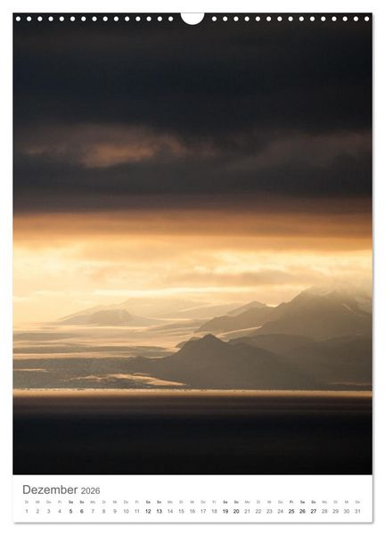 Produktbild: Die Arktis - Naturfotografien aus Spitzbergen (Wandkalender 2026 DIN A3 hoch), CALVENDO Monatskalender