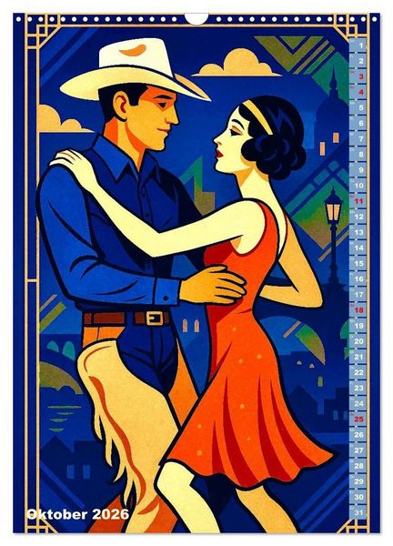 Produktbild: George Gershwin (Wandkalender 2026 DIN A3 hoch), CALVENDO Monatskalender