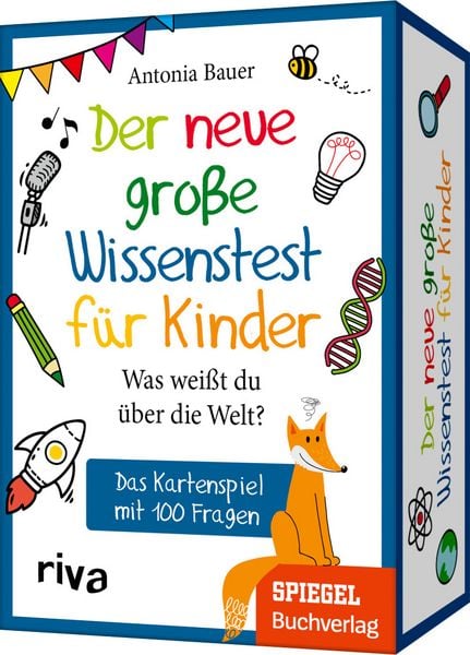 Produktbild: Der neue gro&szlig;e Wissenstest f&uuml;r Kinder &ndash; Was wei&szlig;t du &uuml;ber die Welt?