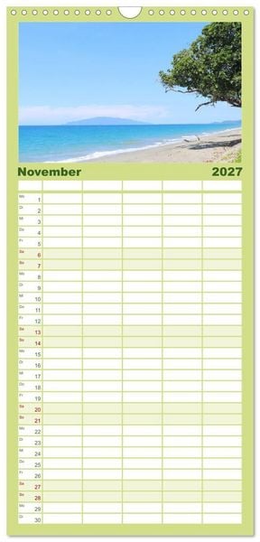 Produktbild: Familienplaner 2027 - Guinea - Das einzigartige Land in Westafrika. mit 5 Spalten (Wandkalender, 21 x 45 cm) CALVENDO