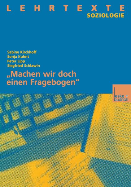 Produktbild: &bdquo;Machen wir doch einen Fragebogen&ldquo;
