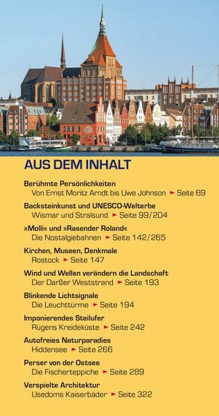 Produktbild: TRESCHER Reisef&uuml;hrer Ostseek&uuml;ste Mecklenburg-Vorpommern