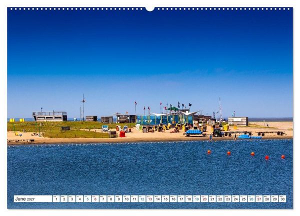 Produktbild: The German North Sea coast (High Quality Premium Wall Calendar 2027 DIN A2 landscape),CALVENDO 12 Month Wall Calendar