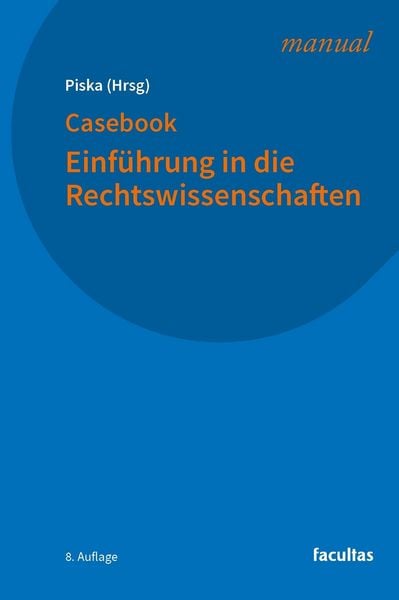 Produktbild: Casebook Einf&uuml;hrung in die Rechtswissenschaften