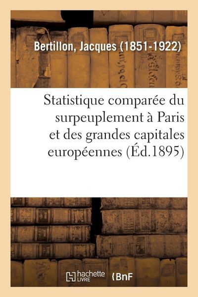 Produktbild: Essai de statistique compar&eacute;e du surpeuplement des habitations &agrave; Paris