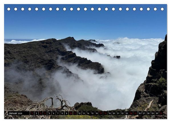 Produktbild: La Palma - Eine Reise &uuml;ber die La Isla Bonita (Tischkalender 2026 DIN A5 quer), CALVENDO Monatskalender