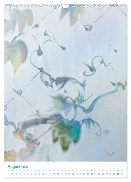 Produktbild: Jahreszeiten in Stil japanischer Malerei - Kunst (Wandkalender 2026 DIN A3 hoch), CALVENDO Monatskalender