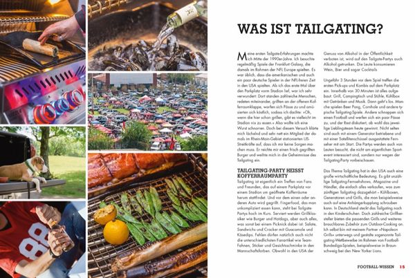 Produktbild: Das ultimative Football-Grillbuch