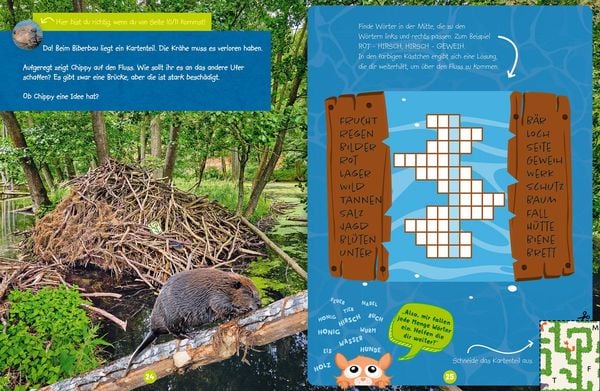 Produktbild: Abenteuer Escape. Ein R&auml;tselheft. Tiefer, tiefer Wald - Wer findet aus dem Wald hinaus?