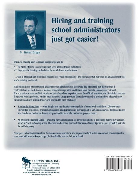 Produktbild: Assessing and Training Secondary School Administrators