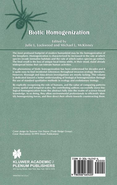 Produktbild: Biotic Homogenization