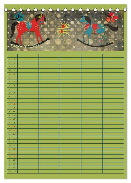 Produktbild: Unser buntes Familienleben (Tischkalender 2026 DIN A5 hoch), CALVENDO Monatskalender