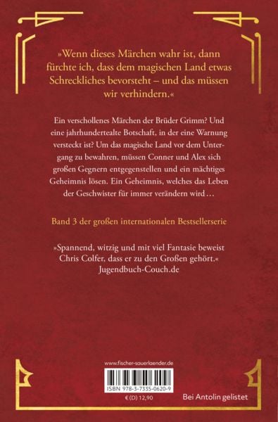 Produktbild: Land of Stories: Das magische Land - Eine d&uuml;stere Warnung