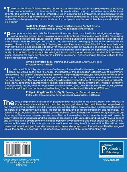Produktbild: Textbook of Psychoanalysis