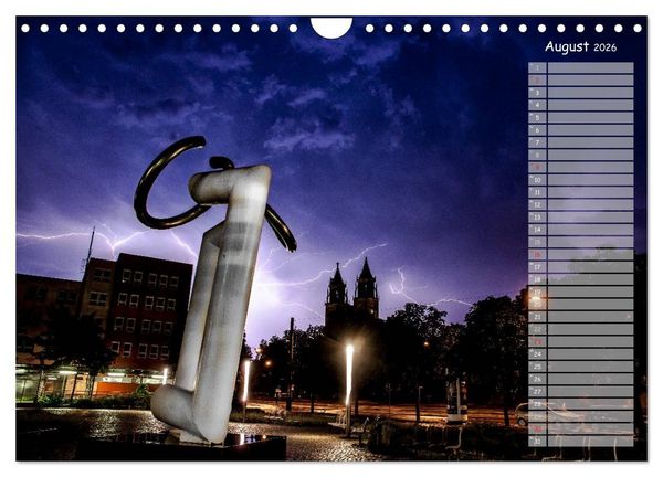 Produktbild: Der Magdeburger Dom 2026 (Wandkalender 2026 DIN A4 quer), CALVENDO Monatskalender