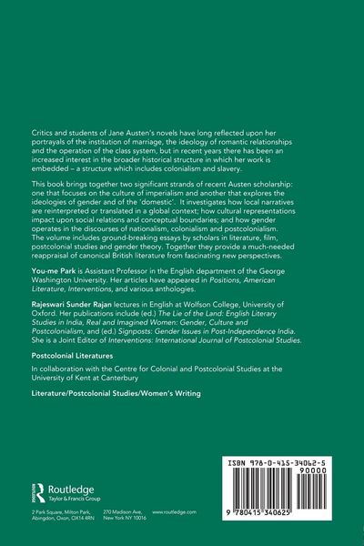 Produktbild: The Postcolonial Jane Austen