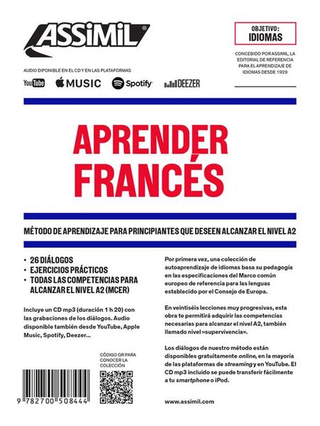 Produktbild: Aprender Frances