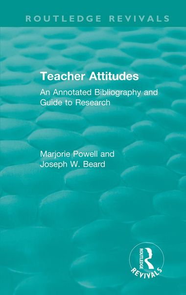 Produktbild: Teacher Attitudes