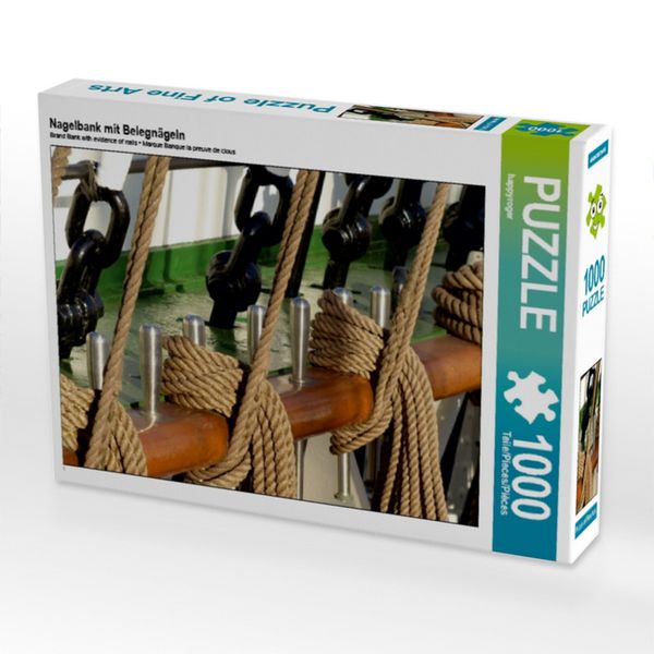 Nagelbank mit Belegnägeln (Puzzle)
