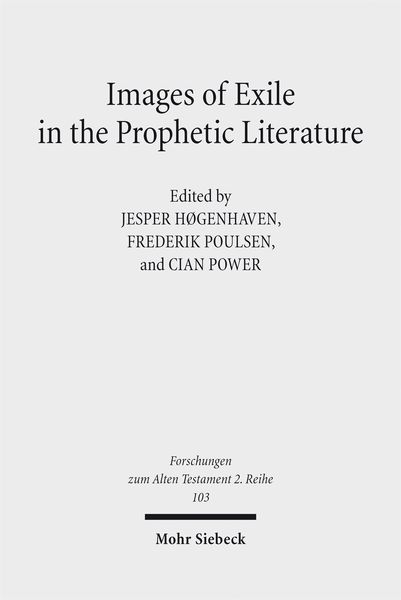 Produktbild: Images of Exile in the Prophetic Literature