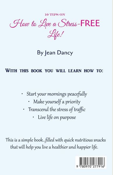 Produktbild: 10 Tips on How to Live a Stress-FREE Life!