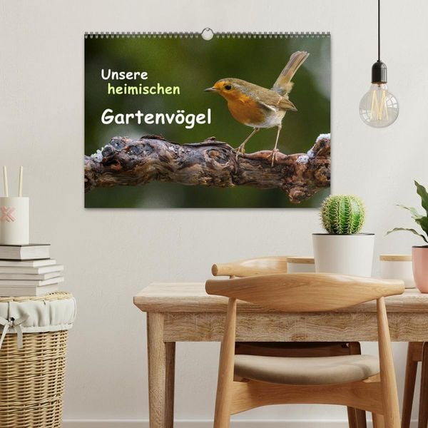 Produktbild: Unsere heimischen Gartenv&ouml;gel (Wandkalender 2026 DIN A3 quer), CALVENDO Monatskalender