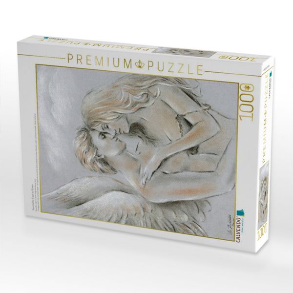 Produktbild: CALVENDO Puzzle Traumhafter Engel auf Erden | 1000 Teile Lege-Gr&ouml;&szlig;e 64x48cm Foto-Puzzle f&uuml;r gl&uuml;ckliche Stunden