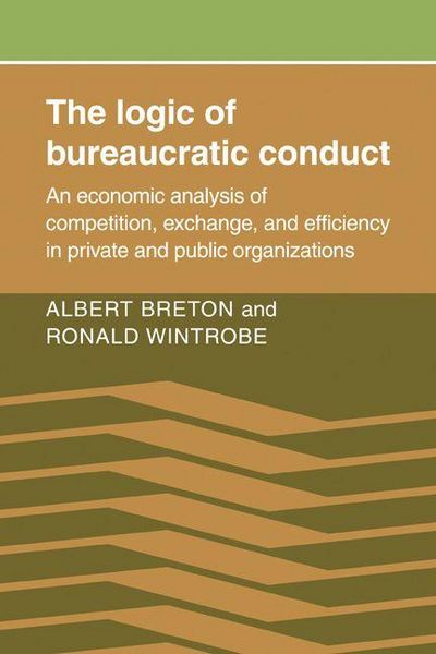 Produktbild: The Logic of Bureaucratic Conduct