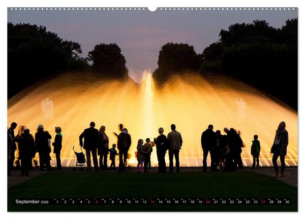 Produktbild: Die G&auml;rten in Herrenhausen (Wandkalender 2026 DIN A2 quer), CALVENDO Monatskalender