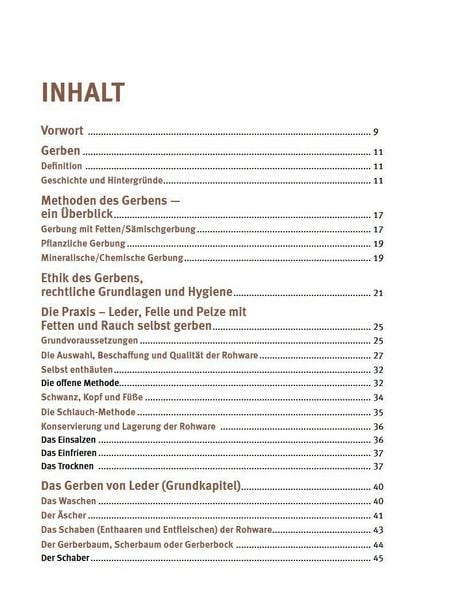 Produktbild: Leder, Felle & Pelze selbst gerben