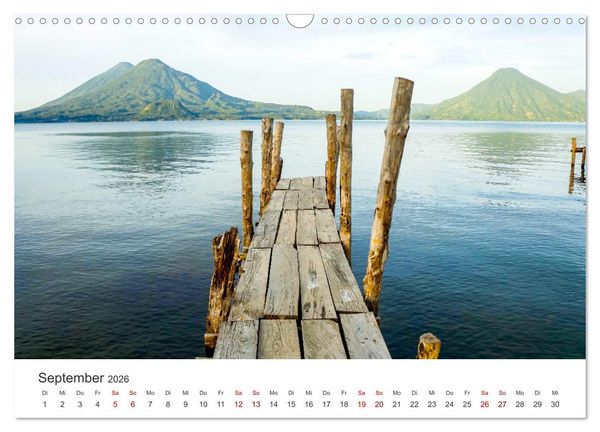 Produktbild: Kunterbuntes Guatemala (Wandkalender 2026 DIN A3 quer), CALVENDO Monatskalender