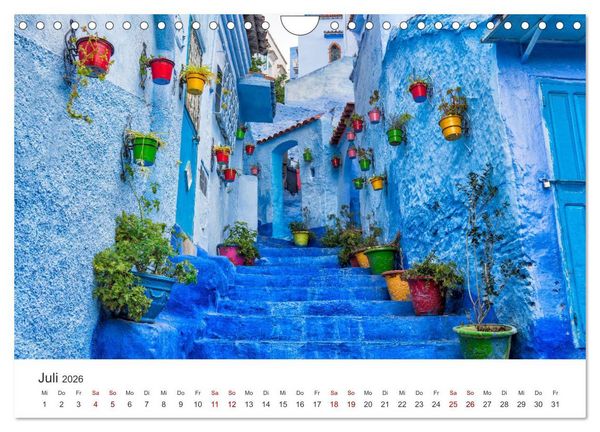 Produktbild: Marokko - Eine wunderbare Reise nach Nordafrika. (Wandkalender 2026 DIN A4 quer), CALVENDO Monatskalender