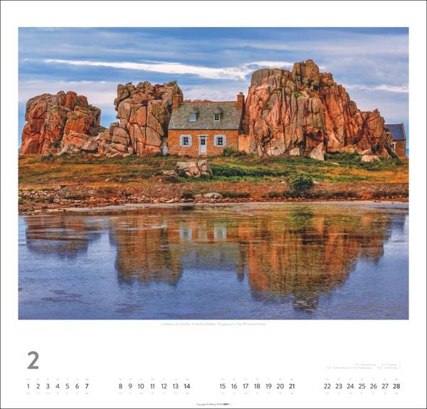 Produktbild: Bretagne Kalender 2027 - St&uuml;rmische Romantik