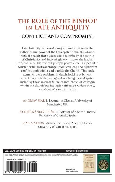 Produktbild: The Role of the Bishop in Late Antiquity