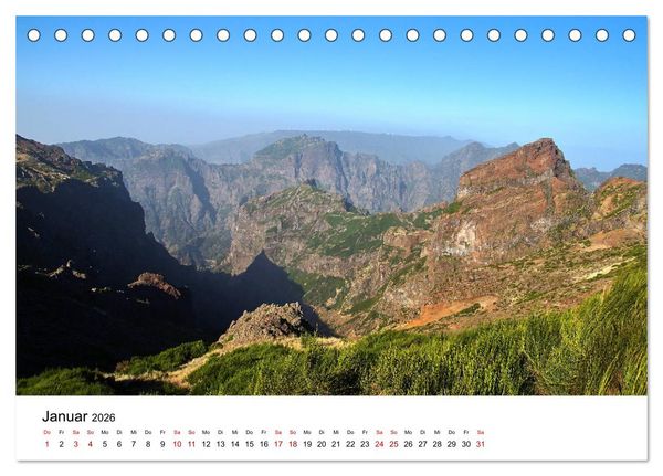 Produktbild: Einzigartiges Portugal (Tischkalender 2026 DIN A5 quer), CALVENDO Monatskalender