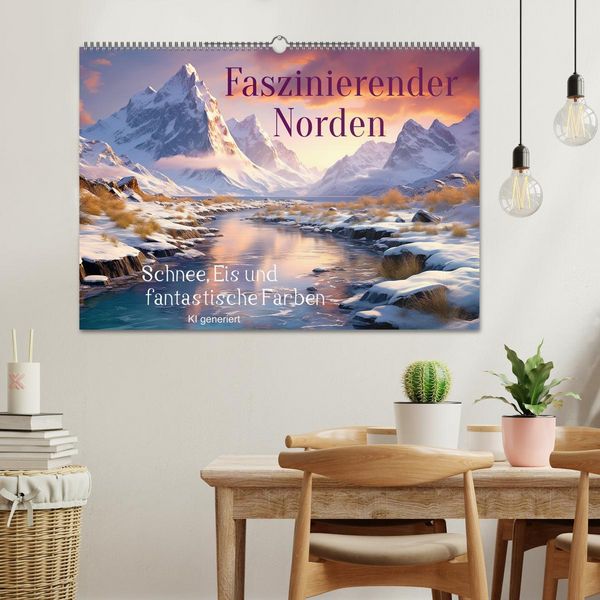 Produktbild: Faszinierender Norden (Wandkalender 2026 DIN A2 quer), CALVENDO Monatskalender