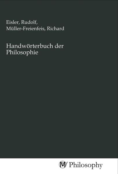 Produktbild: Handw&ouml;rterbuch der Philosophie