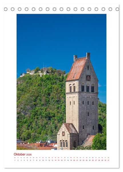 Produktbild: Fotografische Reise durch Deutschland (Tischkalender 2026 DIN A5 hoch), CALVENDO Monatskalender