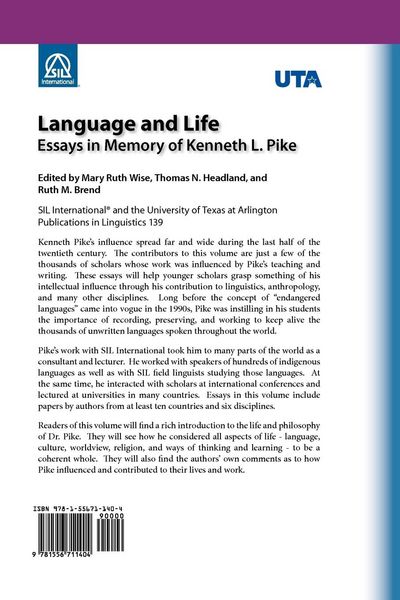 Produktbild: Language and Life