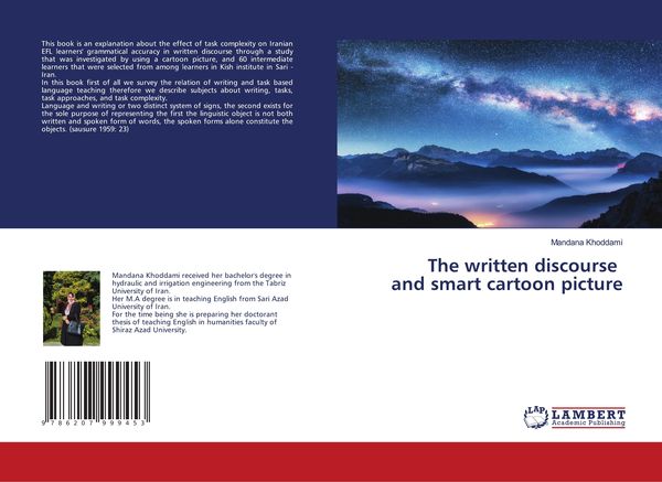 Produktbild: The written discourse and smart cartoon picture